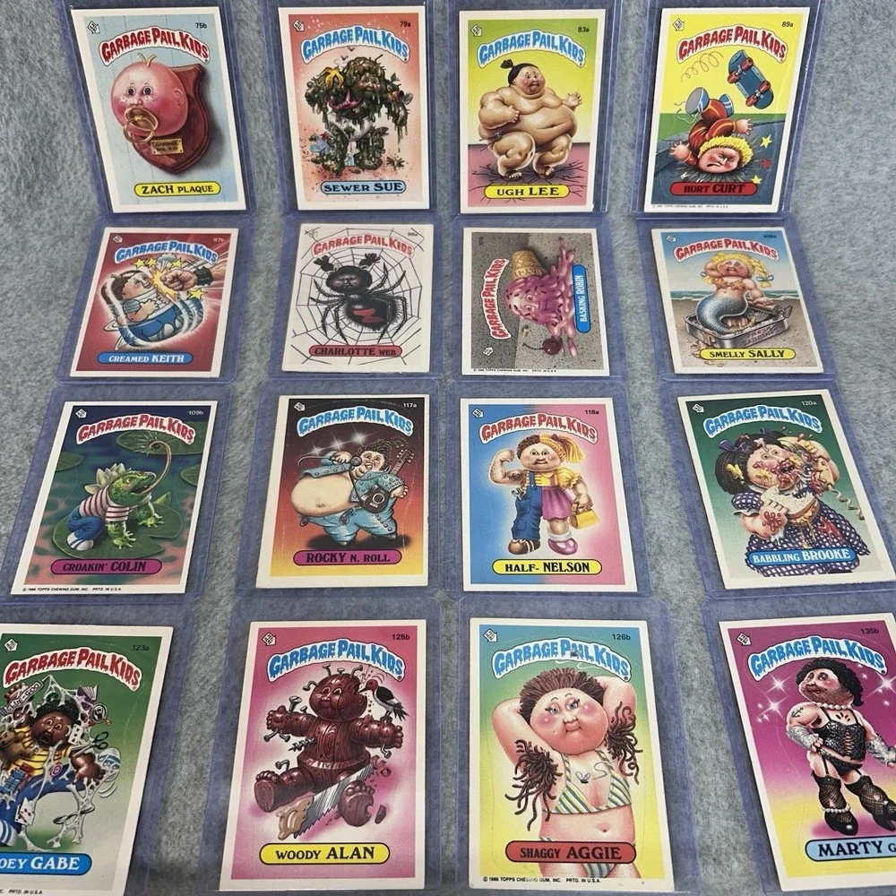Vintage Garbage Pail Kids Card Lot 1985 1986 Topps GPK OS3 OS4 Mixed